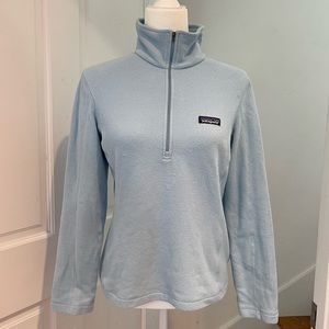 Blue Patagonia Half Zip Pull Over Fleece